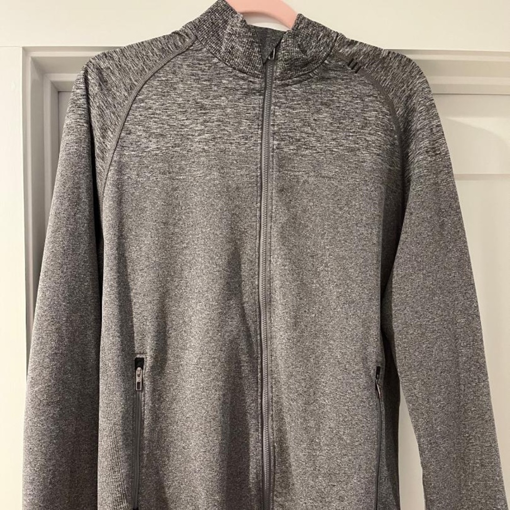 Lululemon Mens Gray ZIP Up Size L